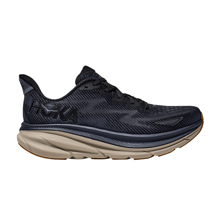 Hoka One One Clifton 9 Black Varsity Navy