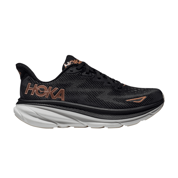 Hoka One One Clifton 9 Black Rose Gold (Women's)