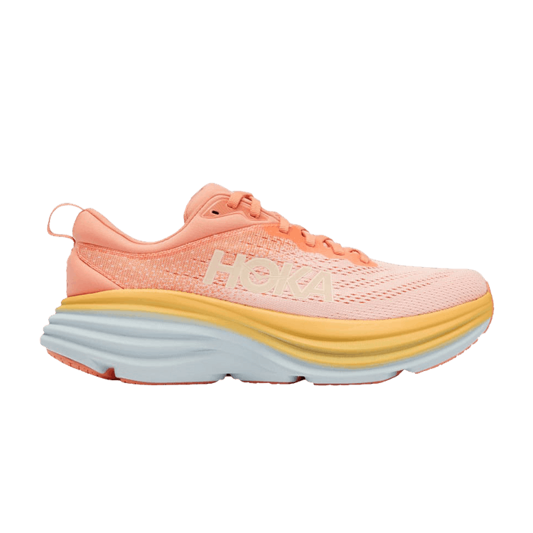 Hoka One One Bondi 8 Shell Coral Peach Parfait (Women's)