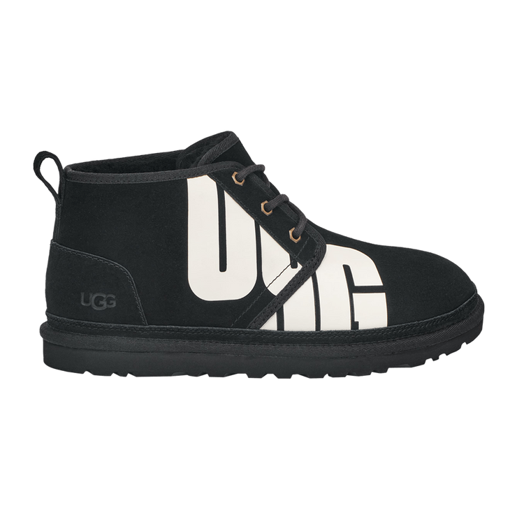 UGG Neumel Boot Chopd Black White