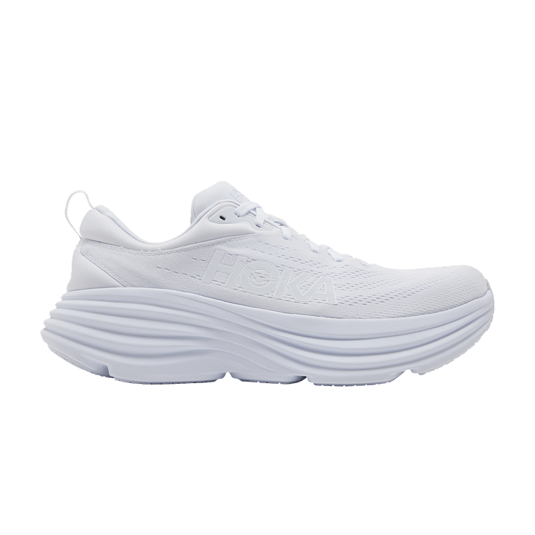 Hoka One One Bondi 8 Triple White