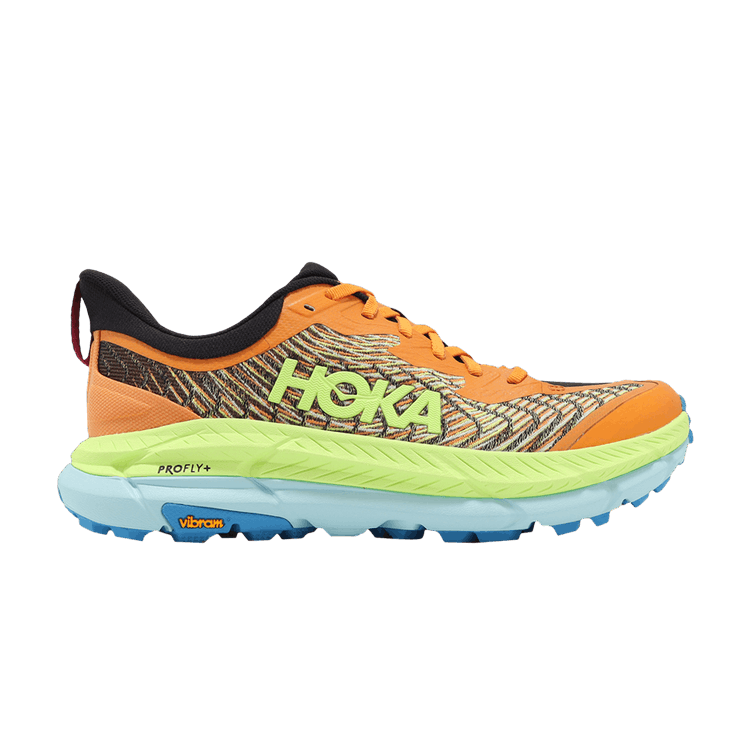 Hoka One One Mafate Speed 4 Solar Flare Lettuce