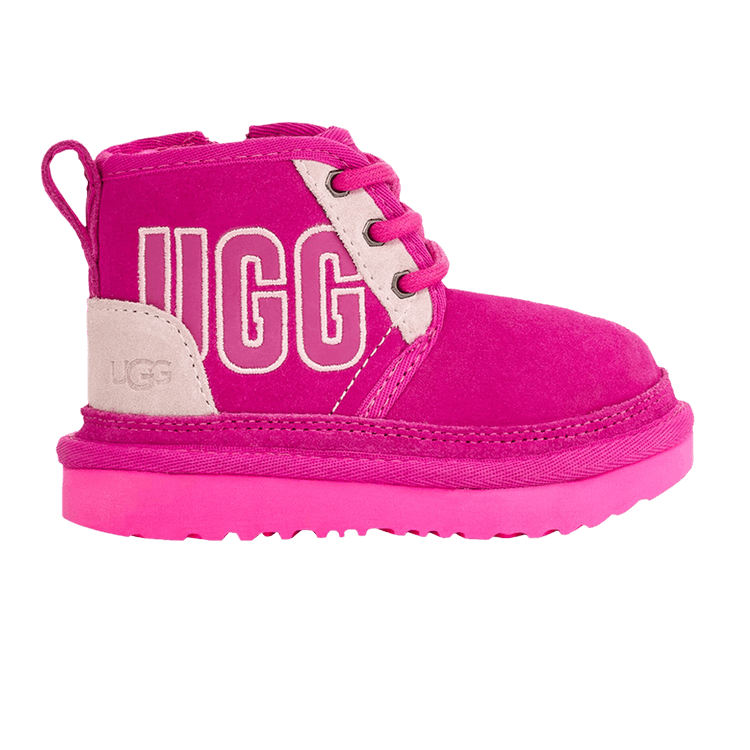 UGG Neumel Graphic Boot Pink Multi (Kids)