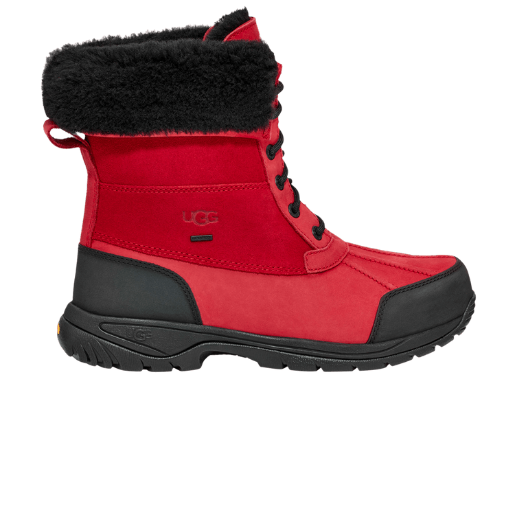 UGG Butte Samba Red Black