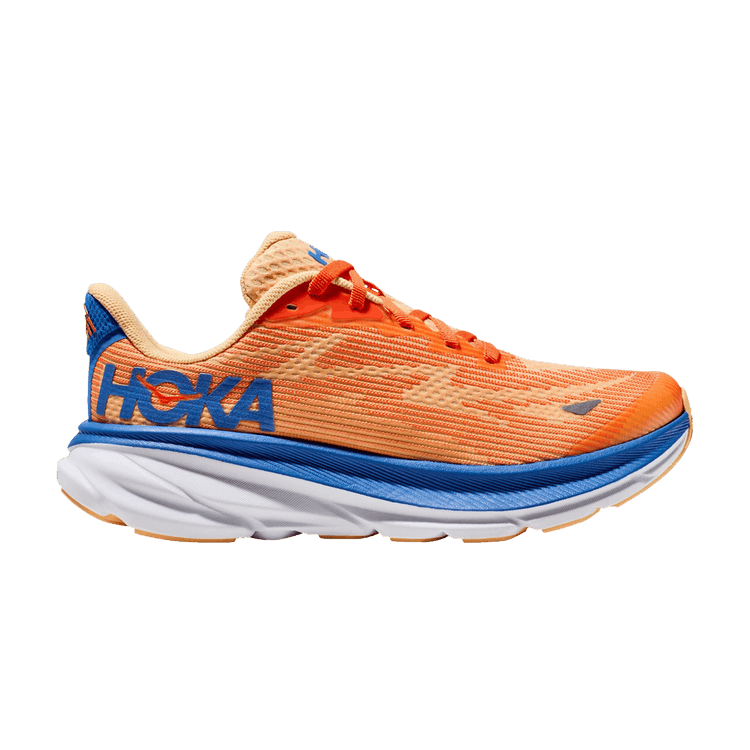 Hoka One One Clifton 9 Vibrant Orange Impala (GS)