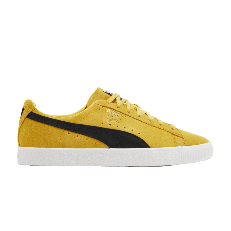 Puma Clyde OG Yellow Sizzle Black