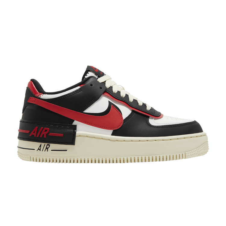 Nike Air Force 1 Low Shadow Summit White University Red Black (Women's)