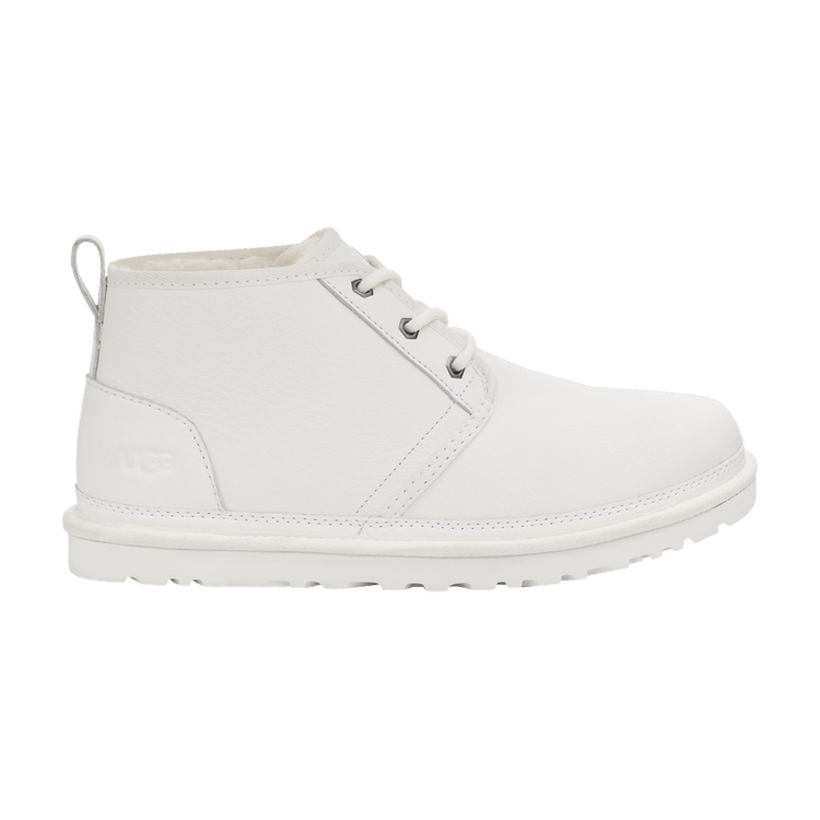 UGG Neumel Leather Boot White