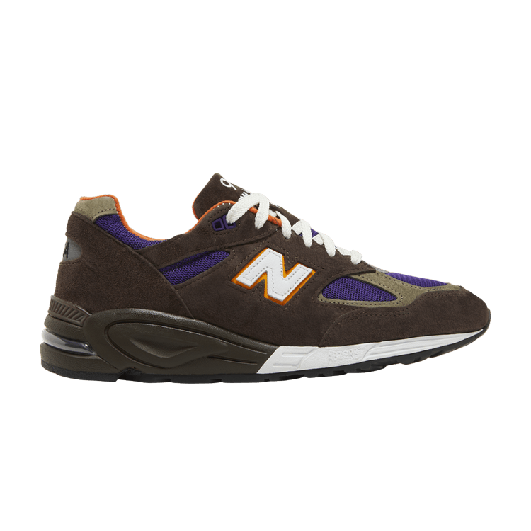 New Balance 990v2 MiUSA Brown Purple