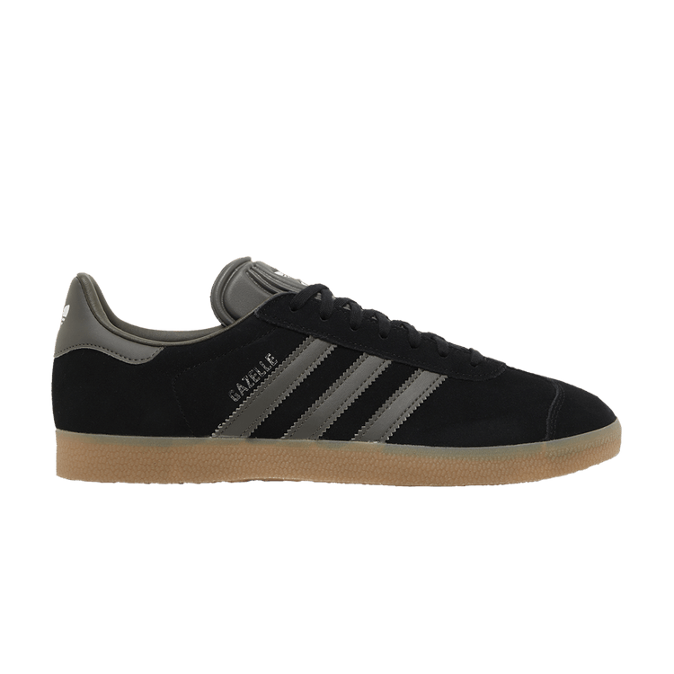 adidas Gazelle Black Olive Gum