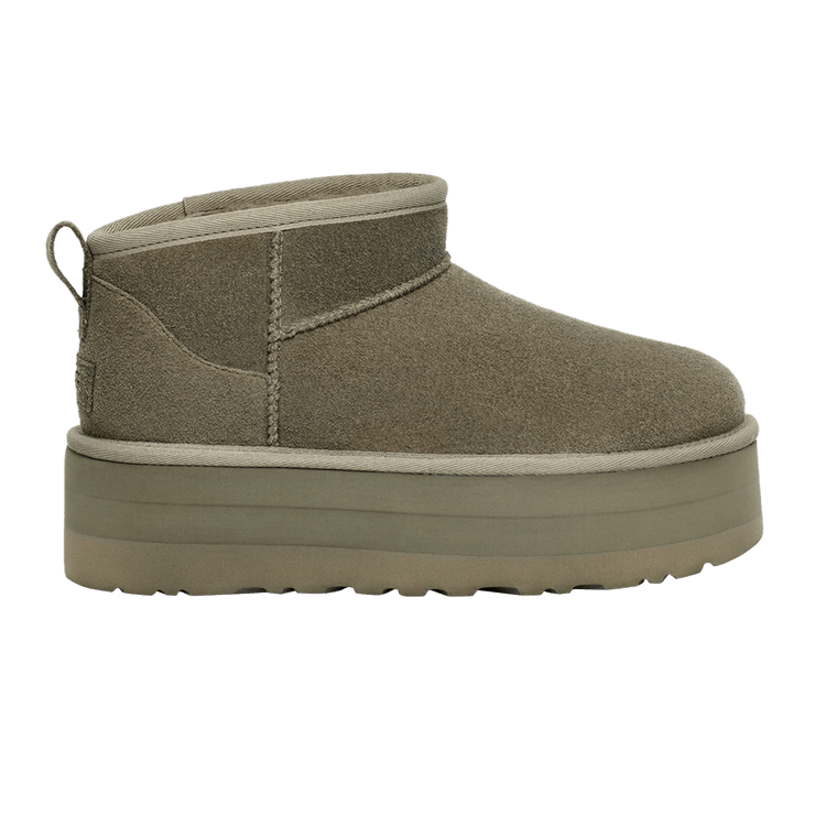 UGG Classic Ultra Mini Platform Boot Moss Green (Women's)