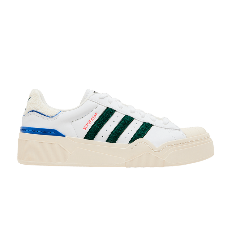 adidas Superstar Bonega 2B Footwear White Dark Green (Women's)