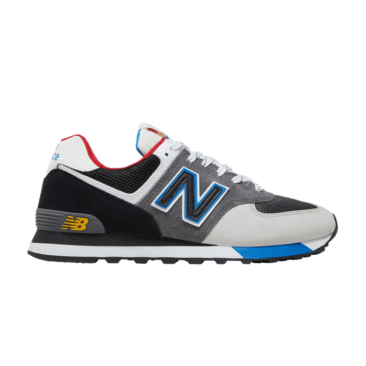 New Balance 574 Black Grey Royal