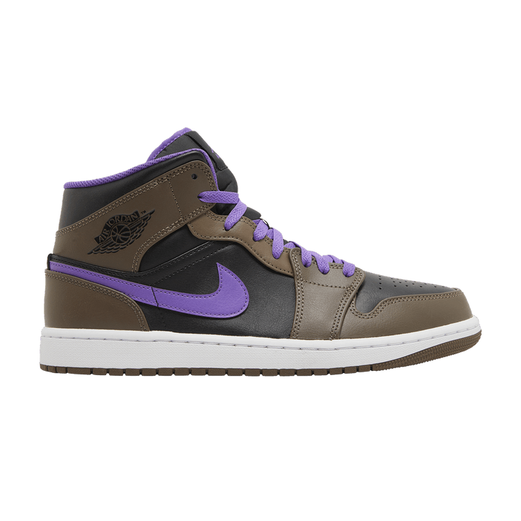 Jordan 1 Mid Purple Mocha