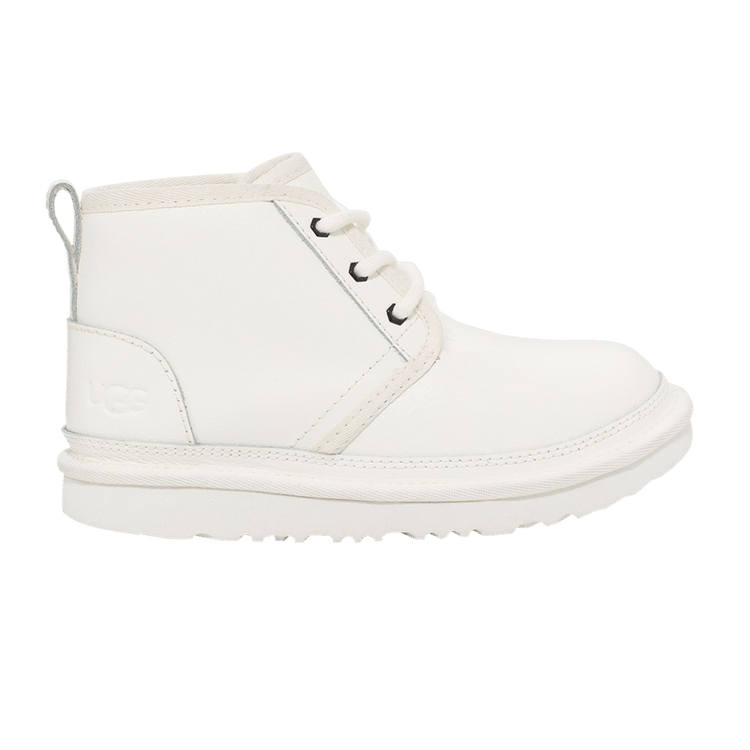 UGG Neumel II Leather Boot White Leather (Kids)