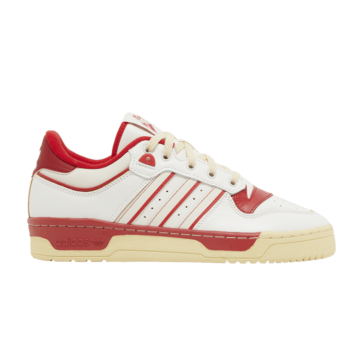 adidas Rivalry Low 86 Core White Off White Team Power Red