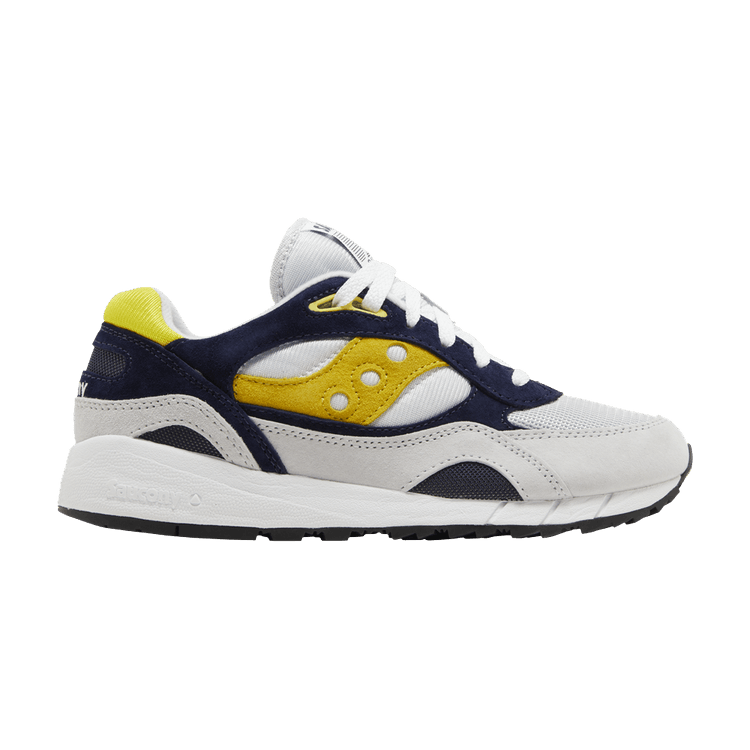 Saucony Shadow 6000 Grey Navy Yellow