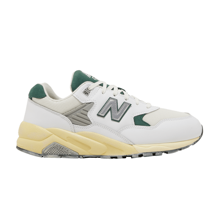 New Balance 580 White Nightwatch Green