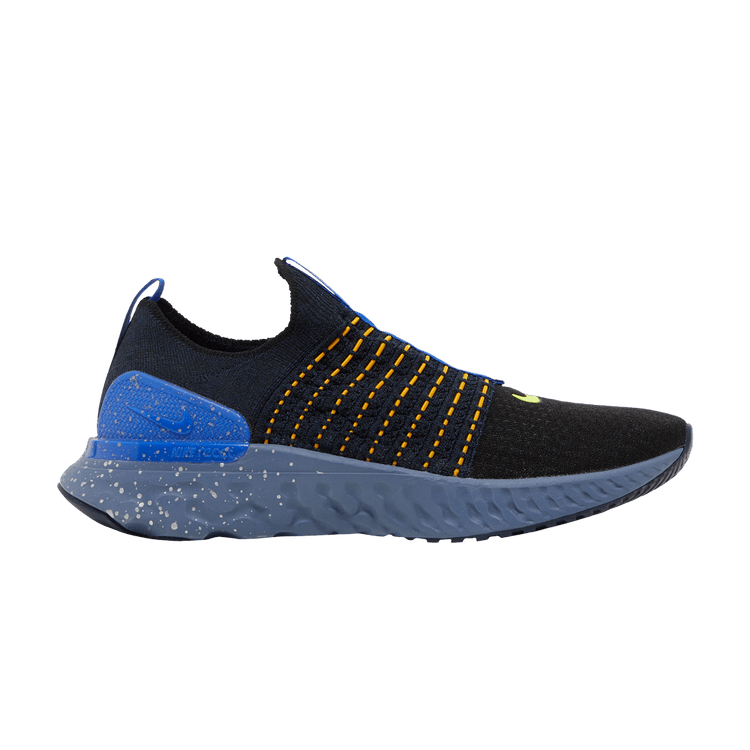 Nike React Phantom Run Flyknit 2 Black Hyper Royal