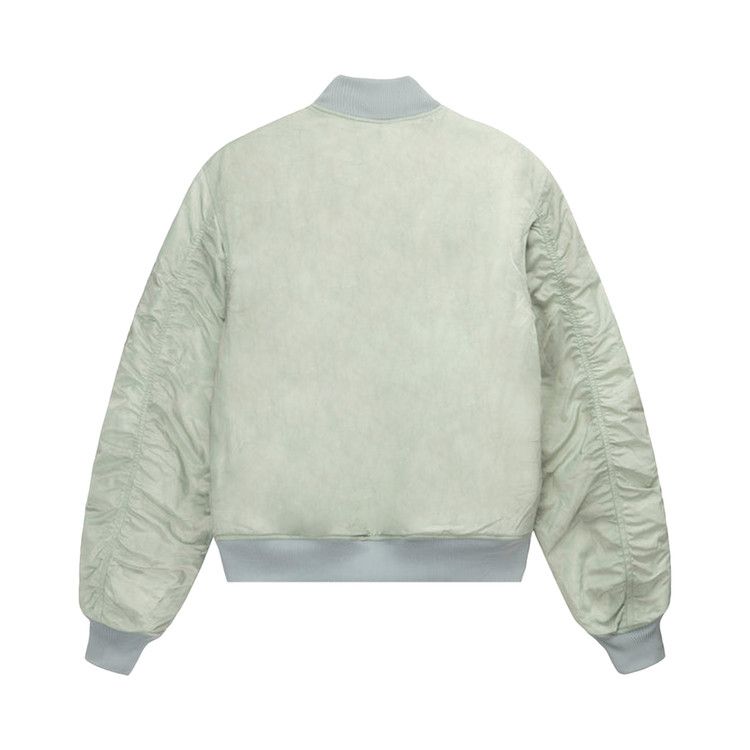 Stussy Dyed Nylon Bomber Jacket Stone