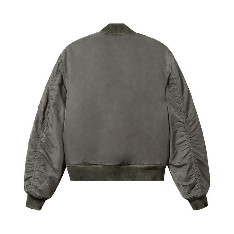 Stussy Dyed Nylon Bomber Jacket Olive
