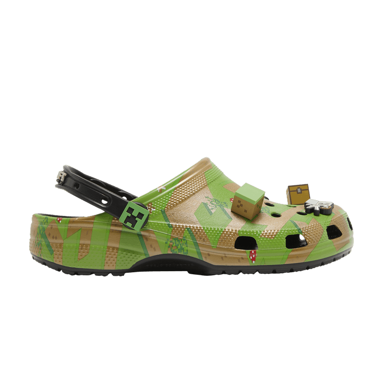 Crocs Elevated Clog Minecraft Grass Block