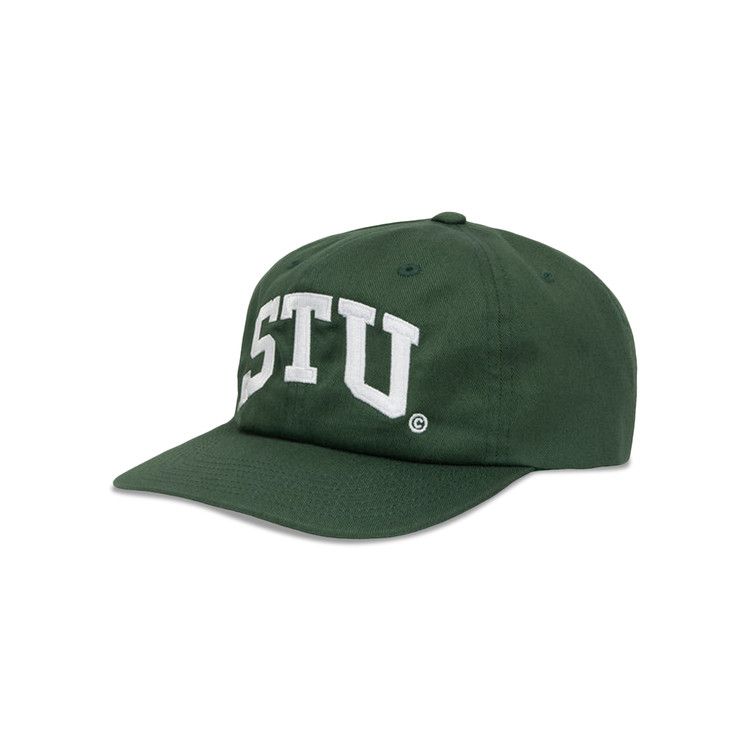 Stussy STU Arch Strapback Cap Forest