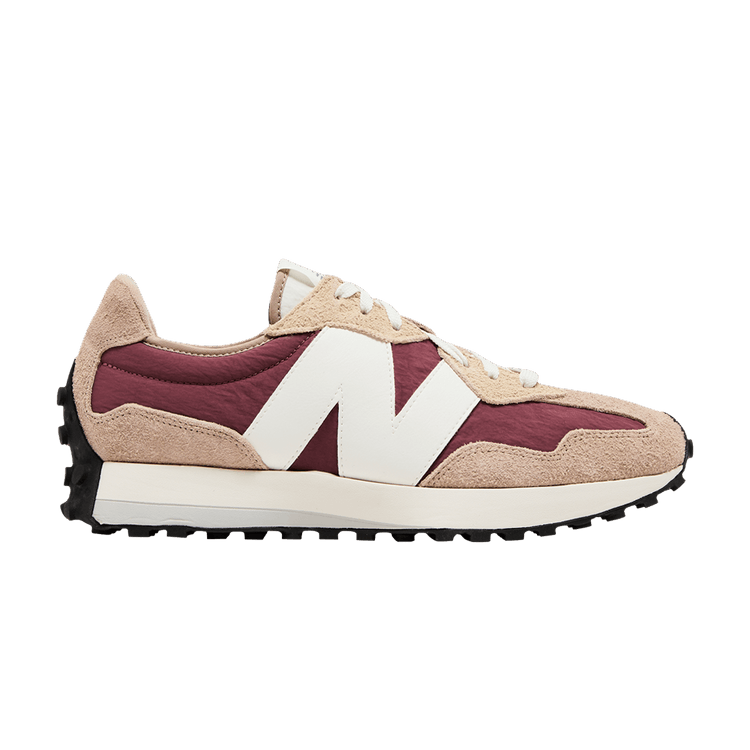 New Balance 327 Driftwood Washed Burgundy