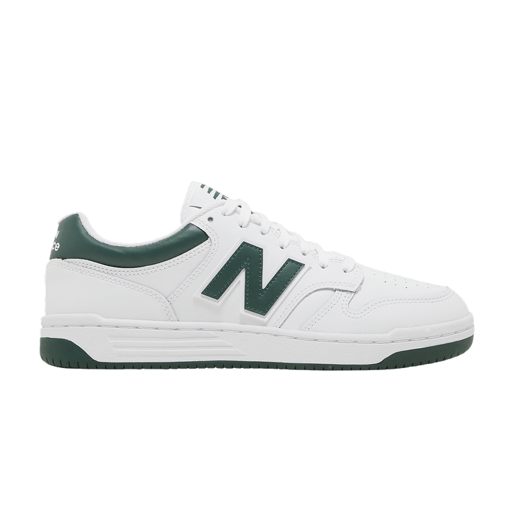 New Balance 480 White Nightwatch Green