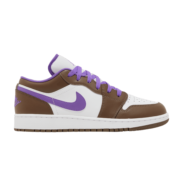 Jordan 1 Low Purple Mocha (GS) - Side Kicks