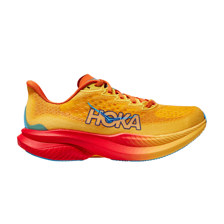 Hoka One One Mach 6 Poppy Squash