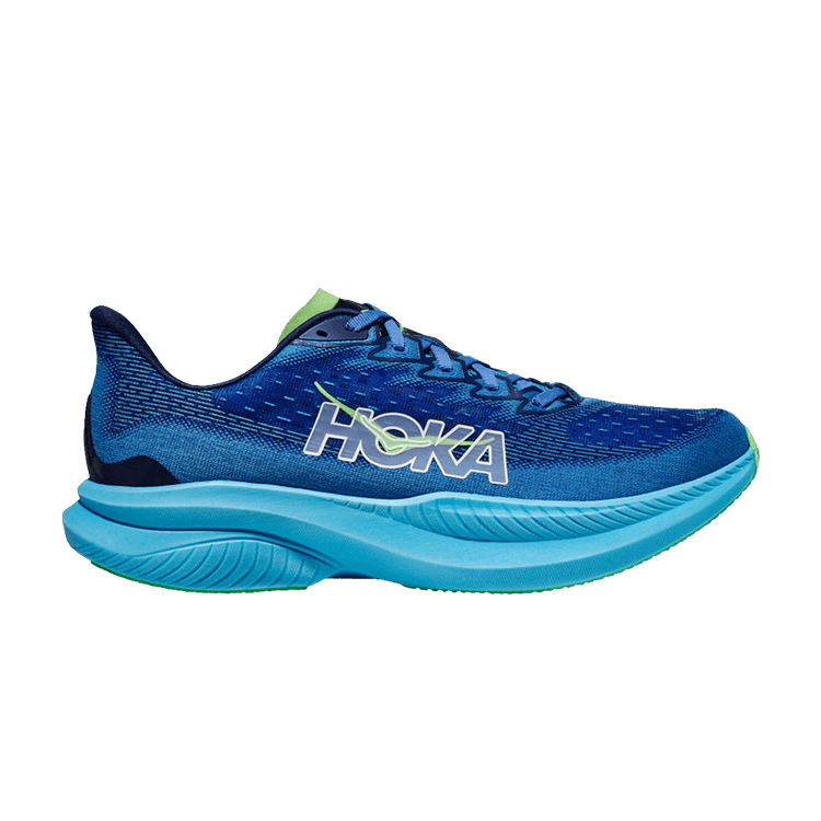 Hoka One One Mach 6 Virtual Blue Bellwether Blue