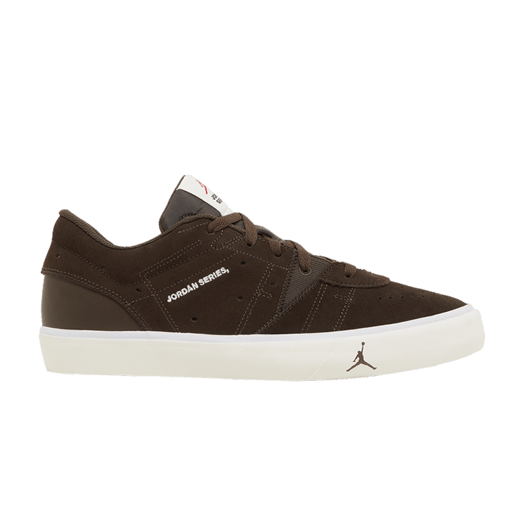 Jordan Series ES Dark Chocolate University Red White Sail