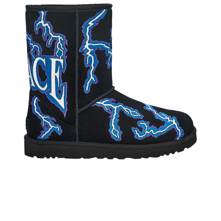 UGG Classic Short Boot Palace Lightning Black