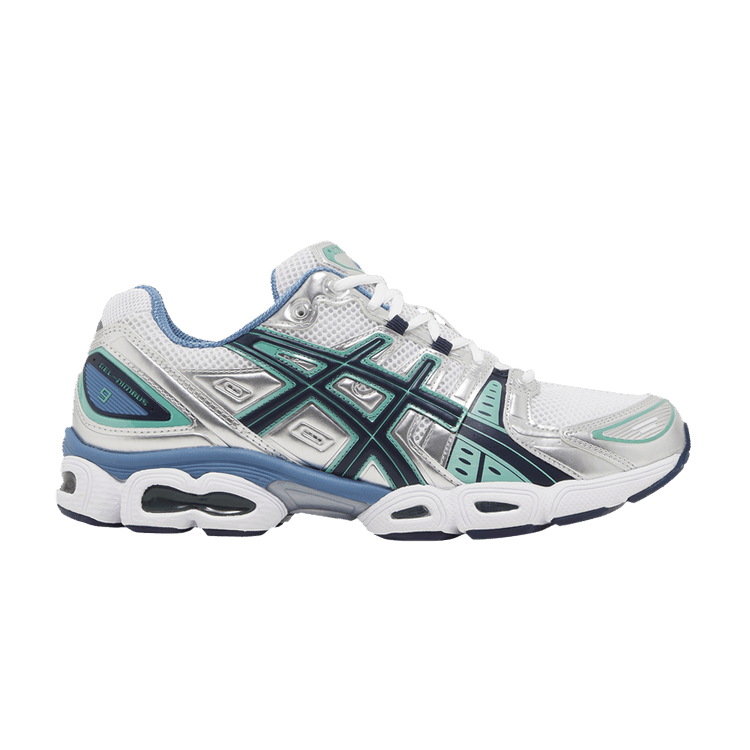 ASICS Gel-Nimbus 9 White Mint Steel Blue