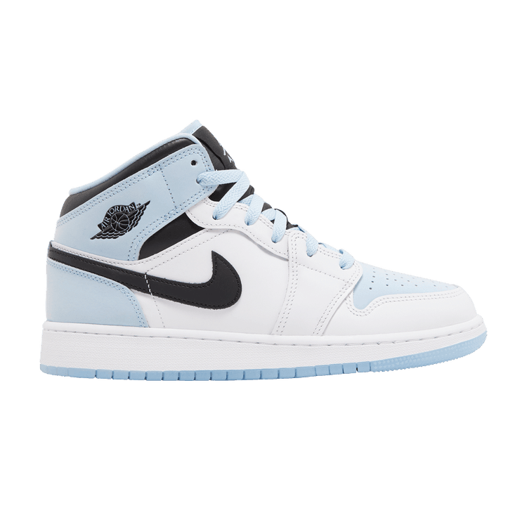 Jordan 1 Mid SE Ice Blue (2023) (GS) - Side Kicks