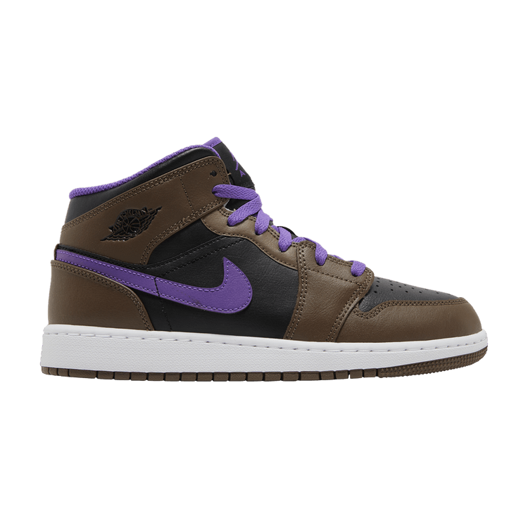 Jordan 1 Mid Purple Mocha (GS)