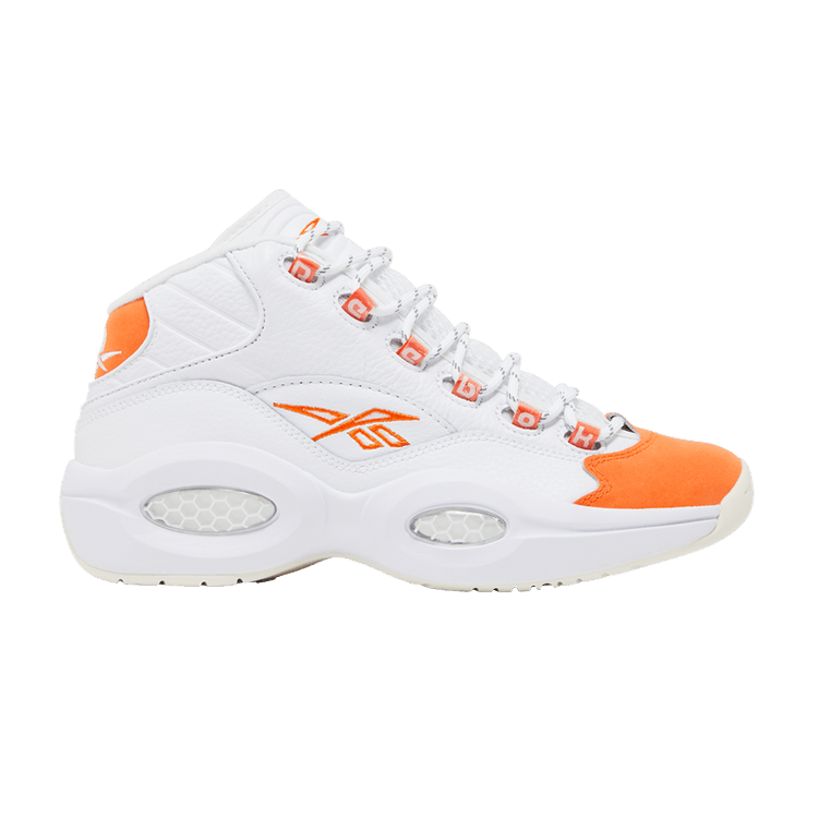 Reebok Question Mid Orange Toe