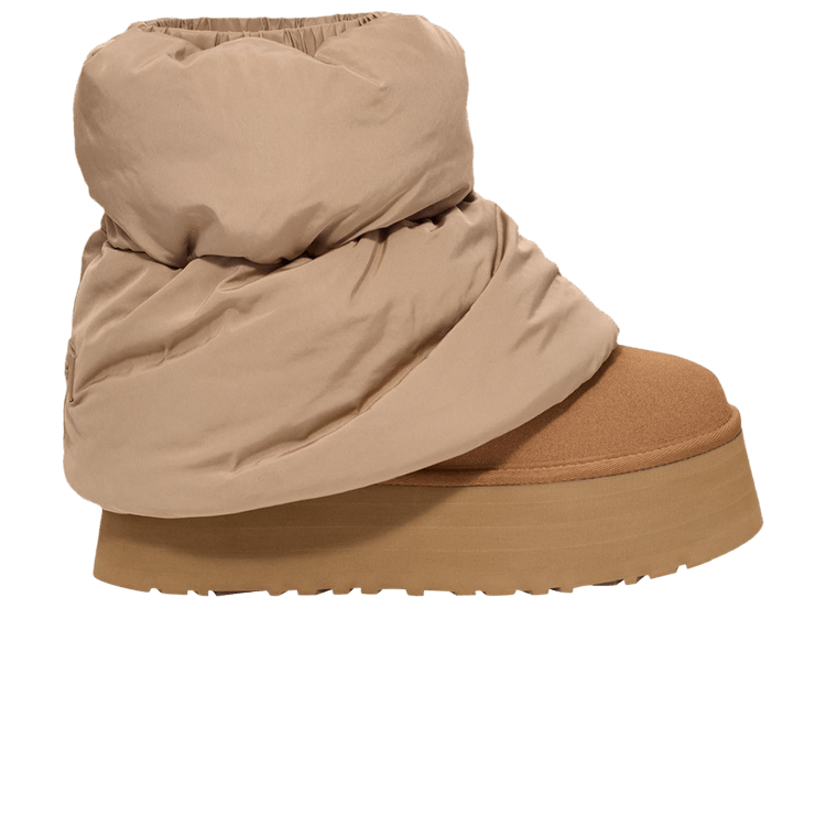 UGG Classic Mini Dipper Puffer Boot Amphora Chestnut (Women's)