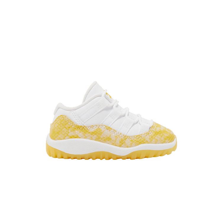 Jordan 11 Retro Low Yellow Snakeskin (TD)