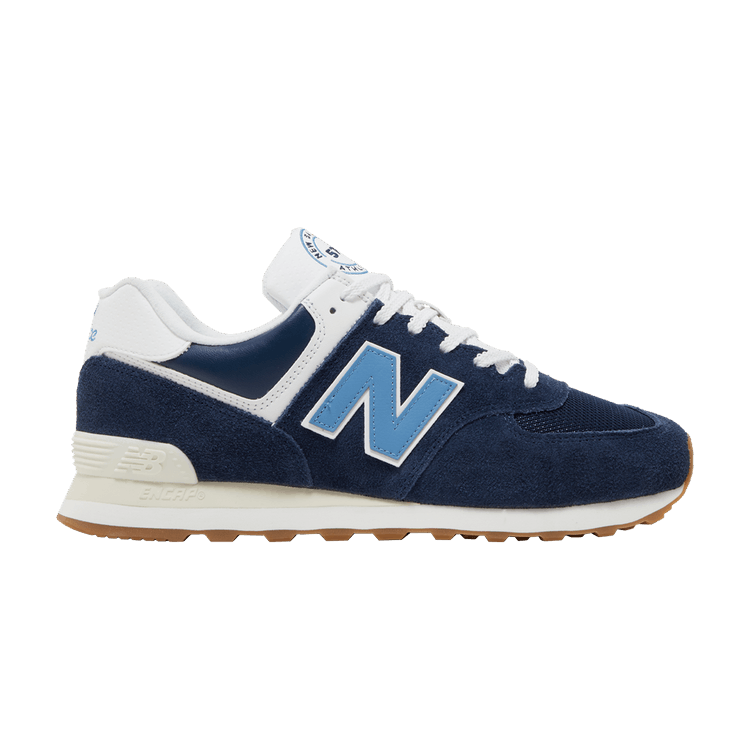 New Balance 574 Navy White Blue