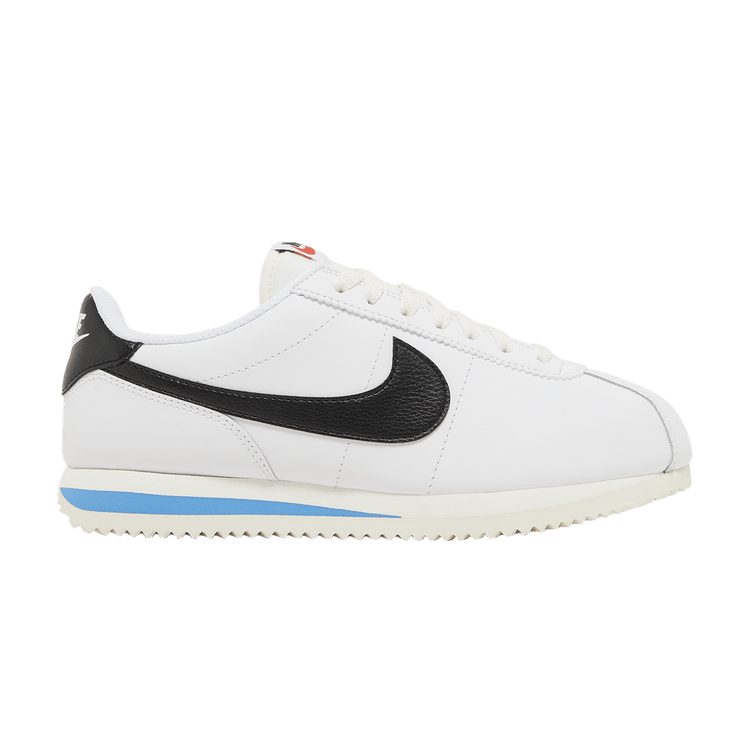 Nike Cortez White Black Light Photo Blue (Women's)