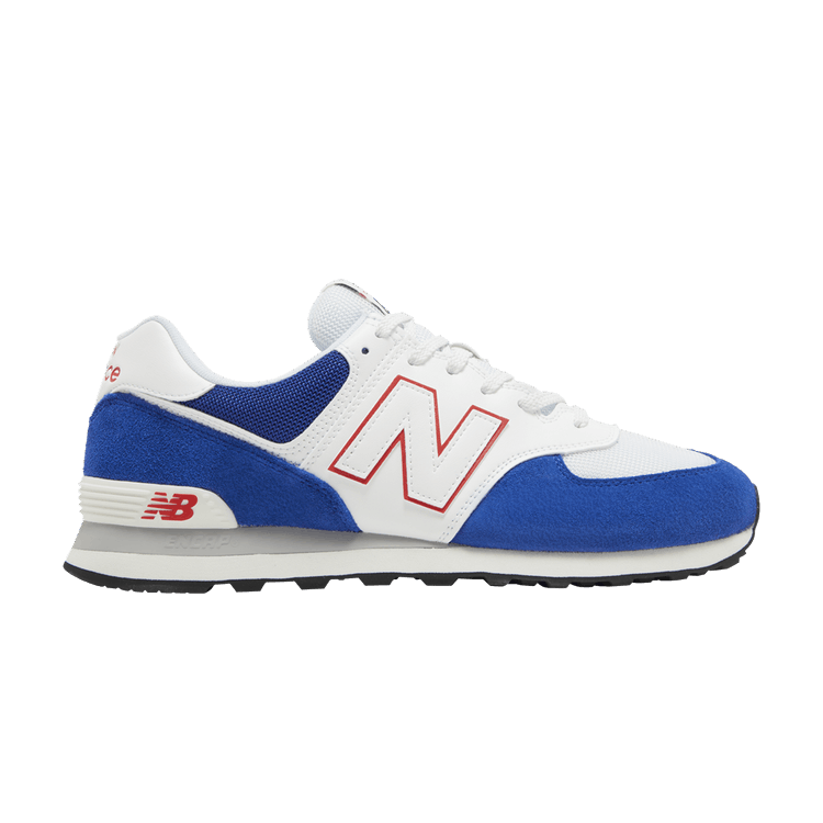 New Balance 574 Blue White Red