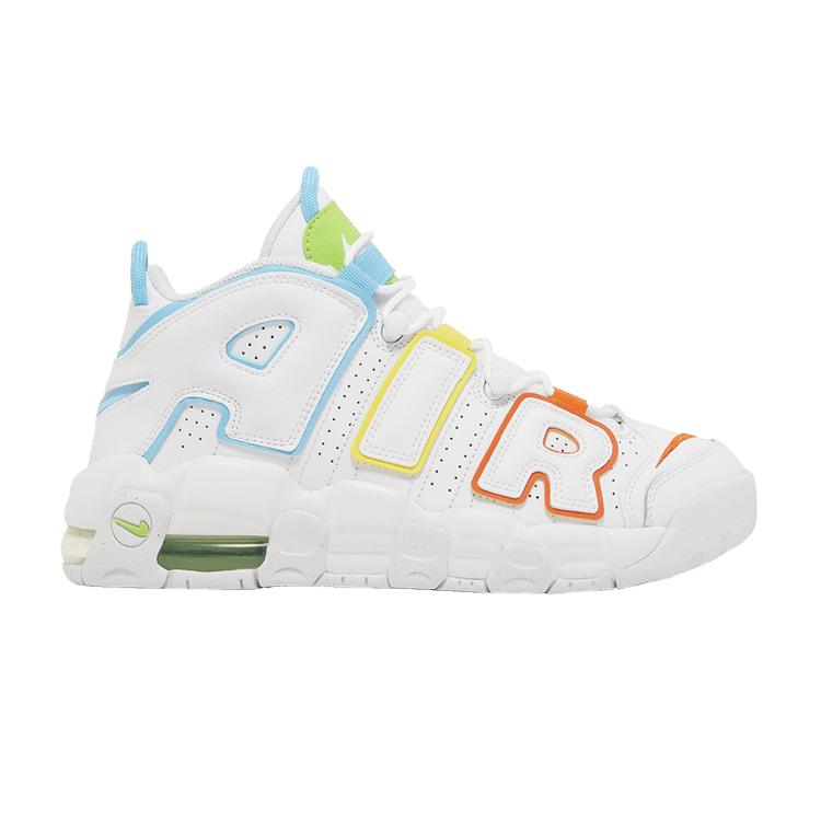 Nike Air More Uptempo White Multi-Color (GS)