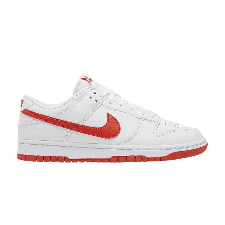 Nike Dunk Low Retro White Picante Red