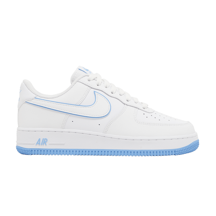 Nike Air Force 1 '07 Low White University Blue Sole