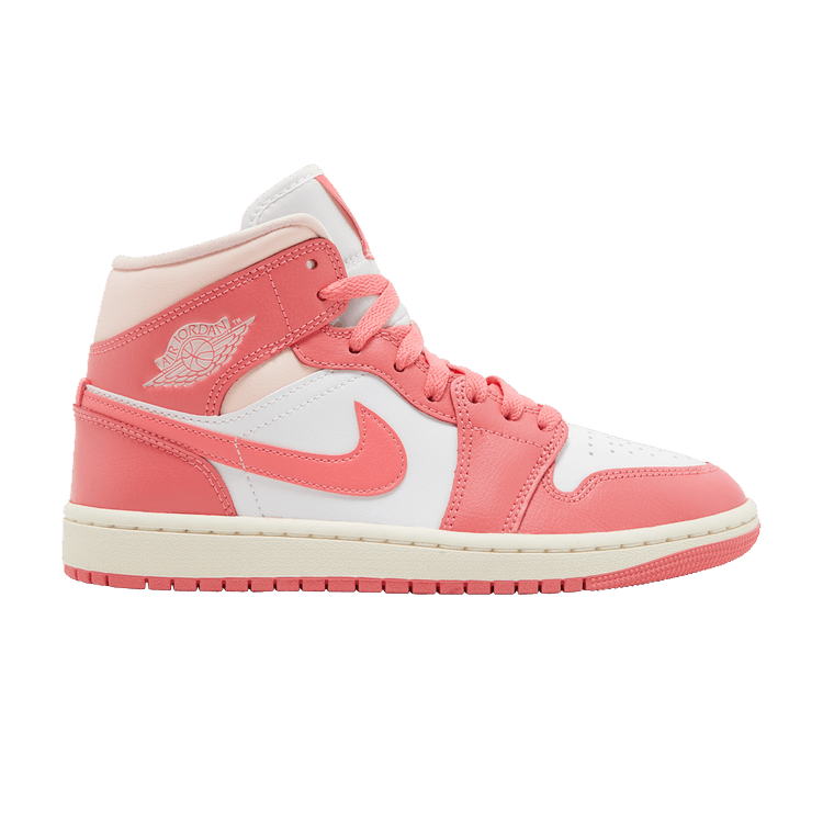 Jordan 1 Mid Strawberries and Cream (Women's)