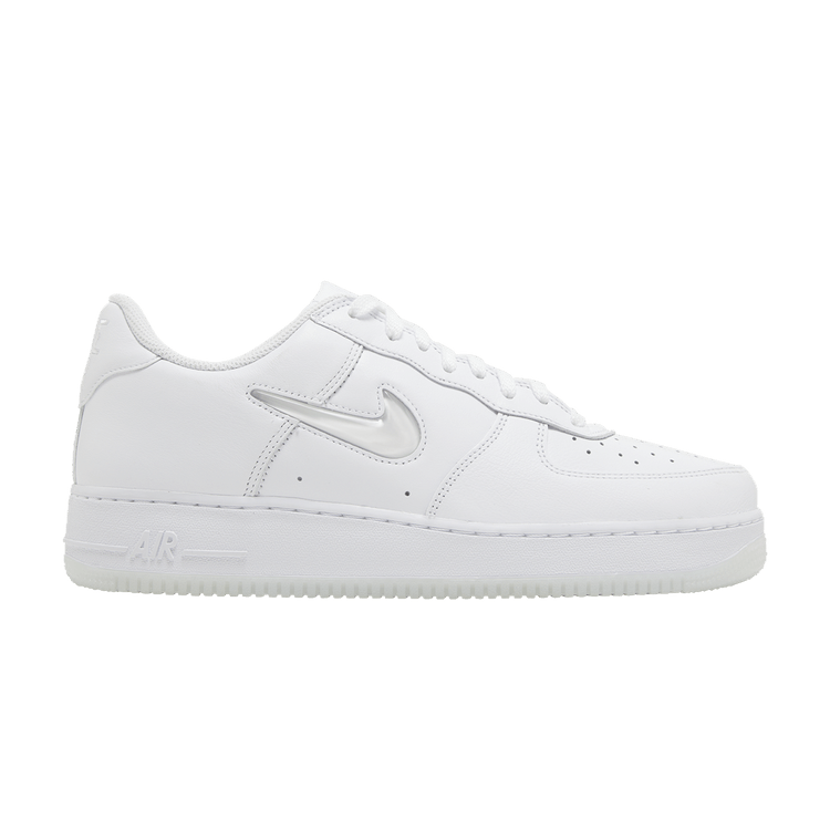 Nike Air Force 1 Low '07 Retro Color of the Month Jewel Swoosh Triple White