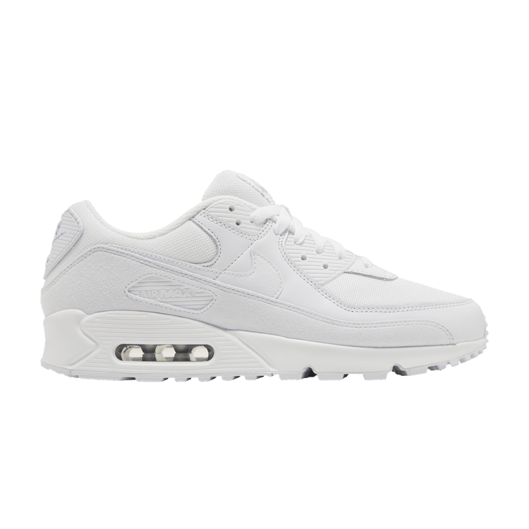 Nike Air Max 90 Premium White Metallic Silver (2023)