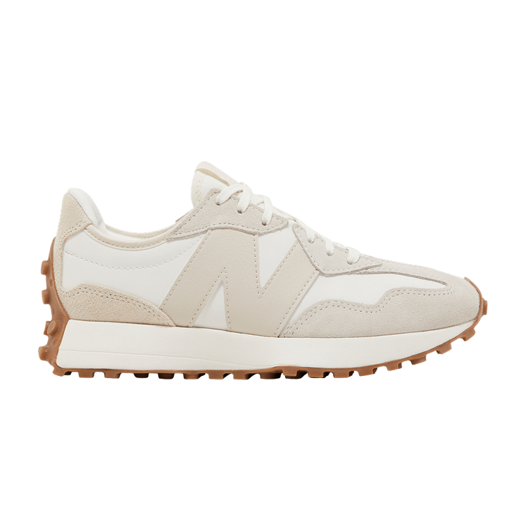 New Balance 327 Beige White Gum Pink (Women's)